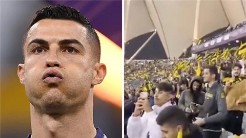 Ronaldo bị trêu tức trong ngày Al Nassr thất thủ dưới tay Al Ittihad