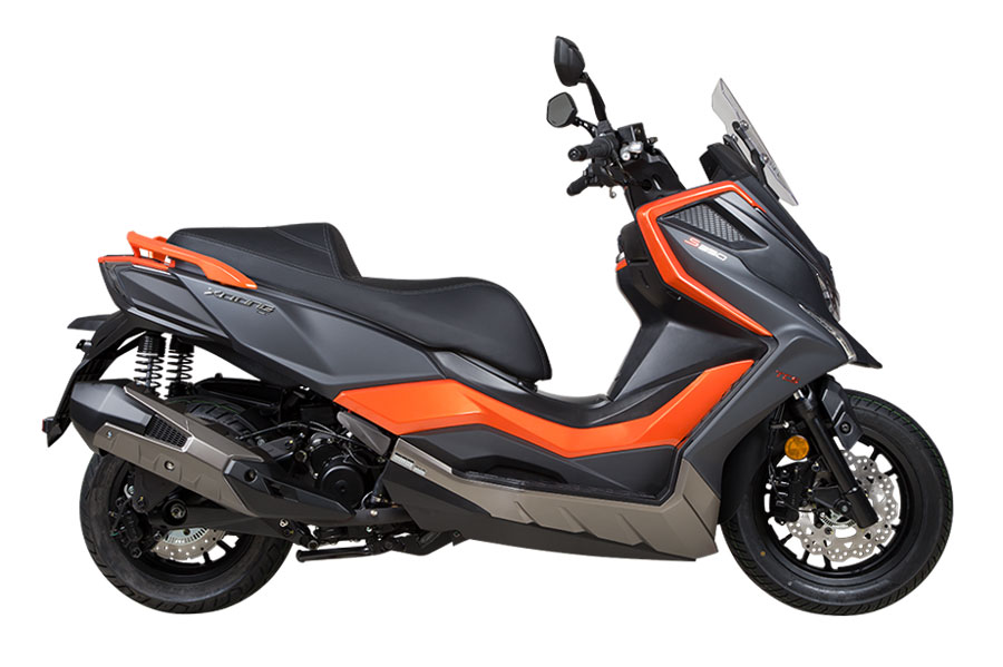 Xe ga Kymco 350 phân khối, giá 145,5 triệu đồng tại Việt Nam