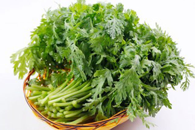 Món ăn từ rau cải cúc tốt tiêu hóa