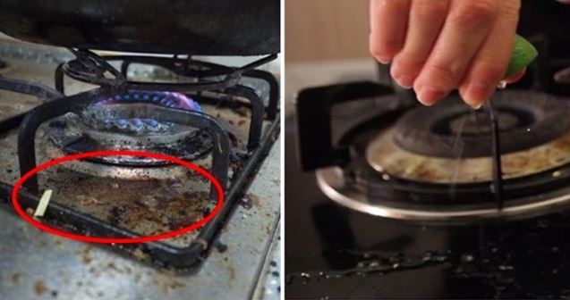Bếp gas dùng cả năm bị rỉ sét, chỉ với 5 nguyên liệu quen thuộc này bếp gas sạch như mới