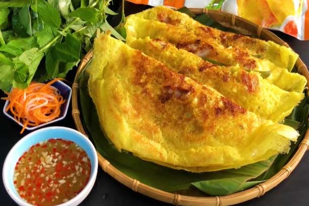 Mách mẹ cách làm bánh xèo chuẩn, giòn tan ngon không cưỡng nổi