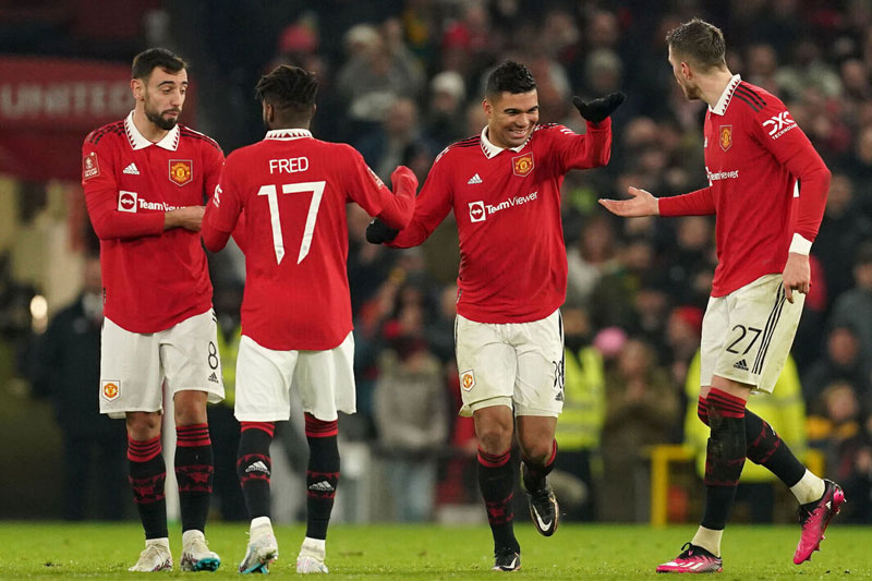 Tam tấu Brazil tỏa sáng, MU đại thắng tại vòng 4 FA Cup