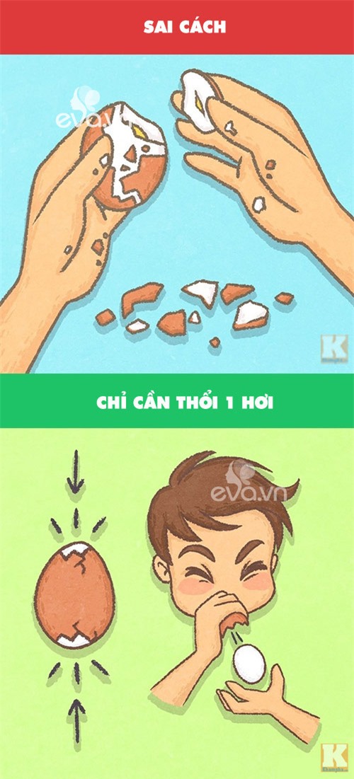 7 thủ thuật đơn giản giúp việc làm bếp nhanh gấp 3 lần bình thường