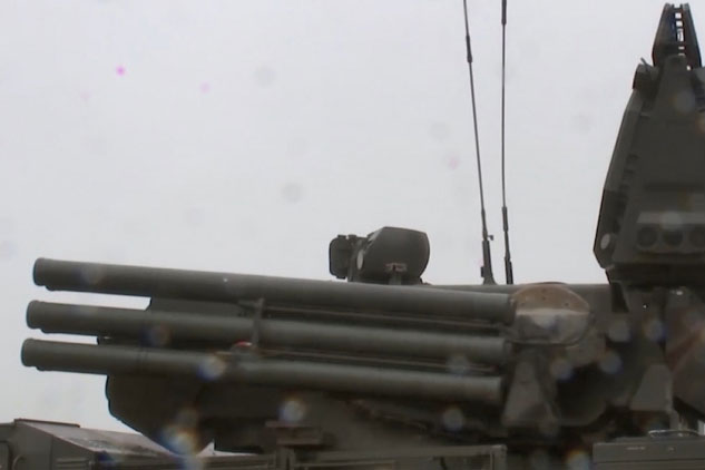 Tên lửa Pantsir-S1 "che lưng" cho lục quân Nga trên chiến trường Ukraine