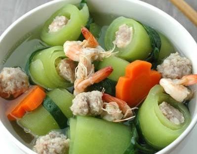 Món ngon mỗi ngày: Cách nấu canh Bí đao tôm thịt