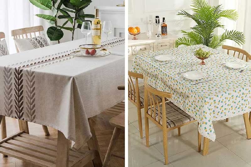 Mẹo giặt khăn trải bàn trắng những ngày sau Tết