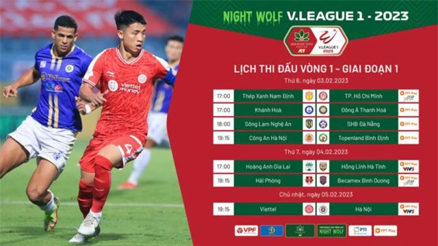 Trước vòng 1 Night Wolf V.League 1-2023: Háo hức chờ khai màn! - Ảnh 1.