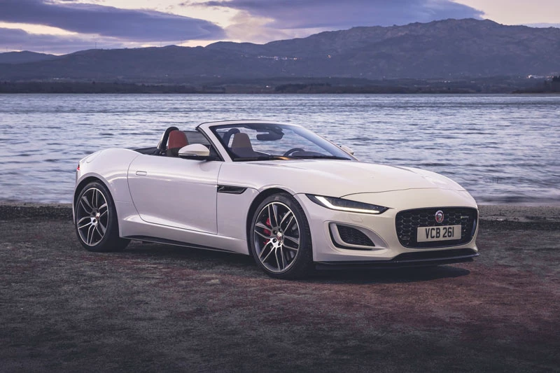 Jaguar F-Type Convertible.