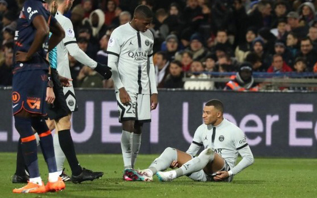 Mbappe chấn thương và phải nghỉ 3 tuần