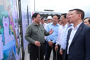 Thủ tướng khảo sát một số dự án hạ tầng, công nghiệp lớn tại Bình Định