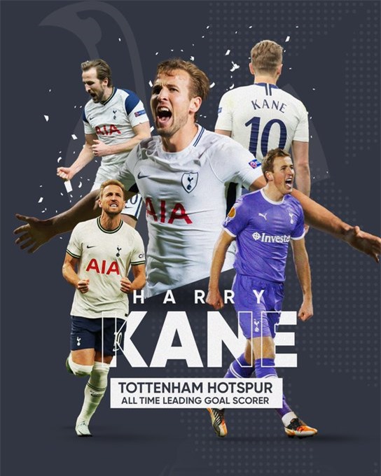 Harry Kane xô đổ kỷ lục ghi bàn tồn tại suốt 53 năm tại Tottenham - Ảnh 1.