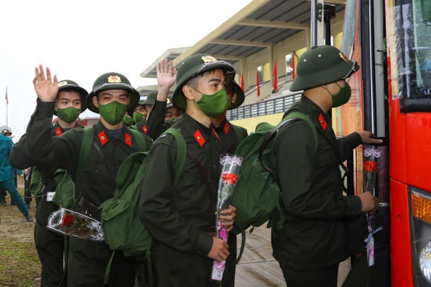 Hôm nay (6/2), bắt đầu giao nhận chiến sĩ mới trên cả nước