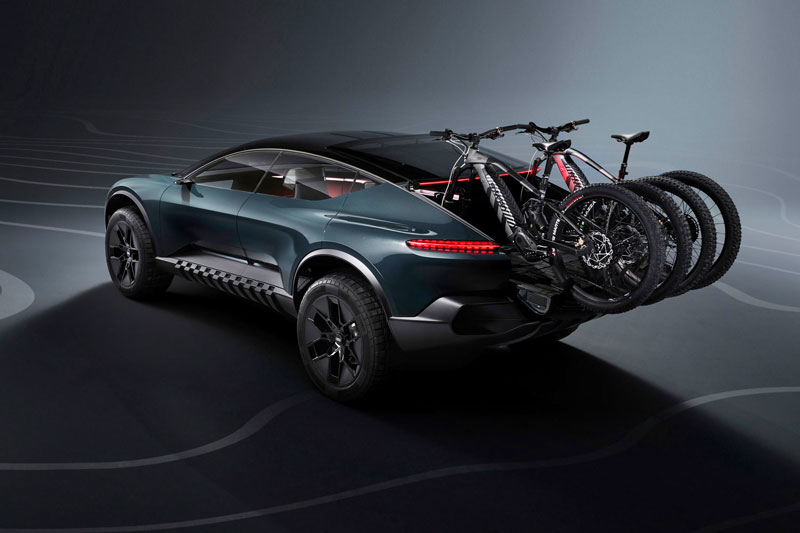 Chi tiết crossover Audi Activesphere Concept với cửa hậu bán tải