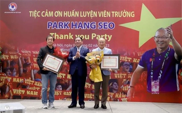 LĐBĐVN tổ chức tiệc cảm ơn HLV trưởng Park Hang Seo - Ảnh 6.