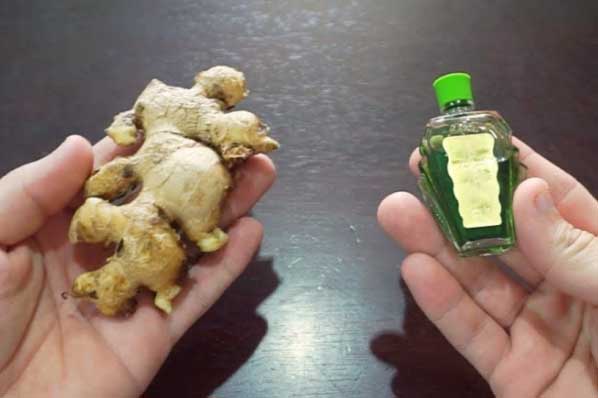 Trộn dầu gió với gừng, tác dụng diệu kỳ khiến ai cũng bất ngờ