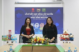 1980 Books chính thức được cấp quyền khai thác bộ sản phẩm Wolfoo