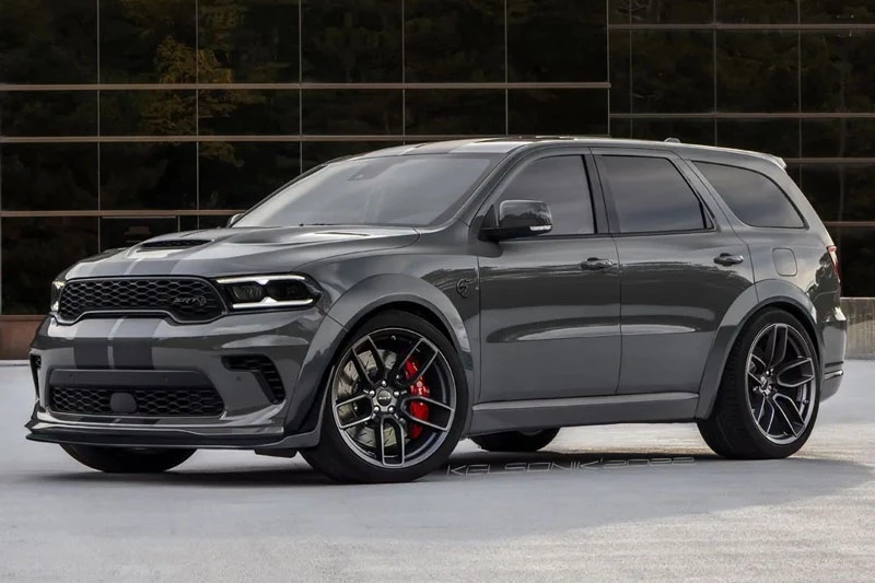 =7. Dodge Durango SRT Hellcat (vận tốc tối đa: 290 km/h).