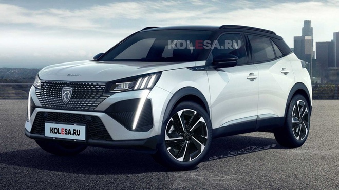 Peugeot 2008 2024 sẽ có nhiều cải tiến