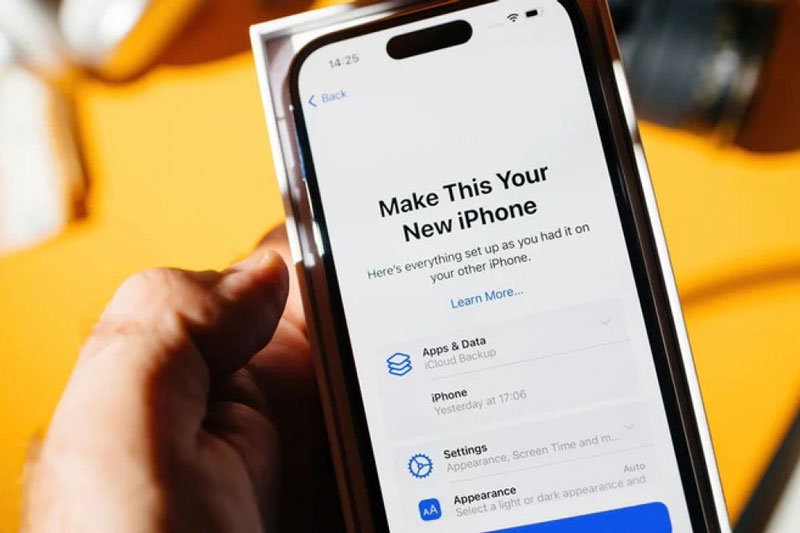 Có thể khôi phục dữ liệu trên iPhone sau khi reset máy hay không?