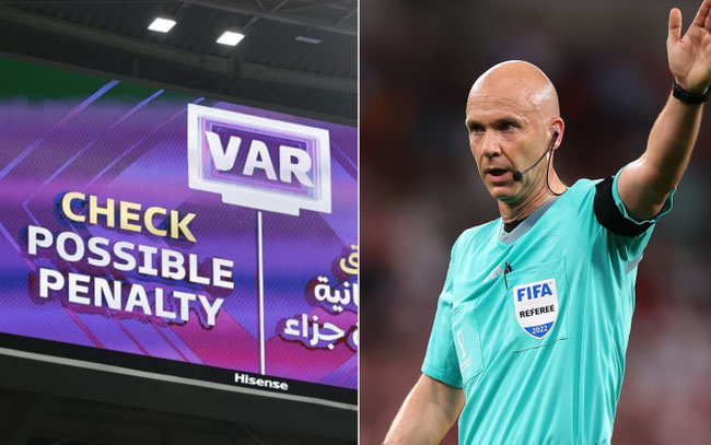 Trọng tài VAR mắc sai lầm bị đình chỉ làm việc