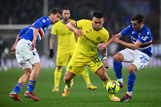 Inter Milan bị cầm hòa trên sân của Sampdoria