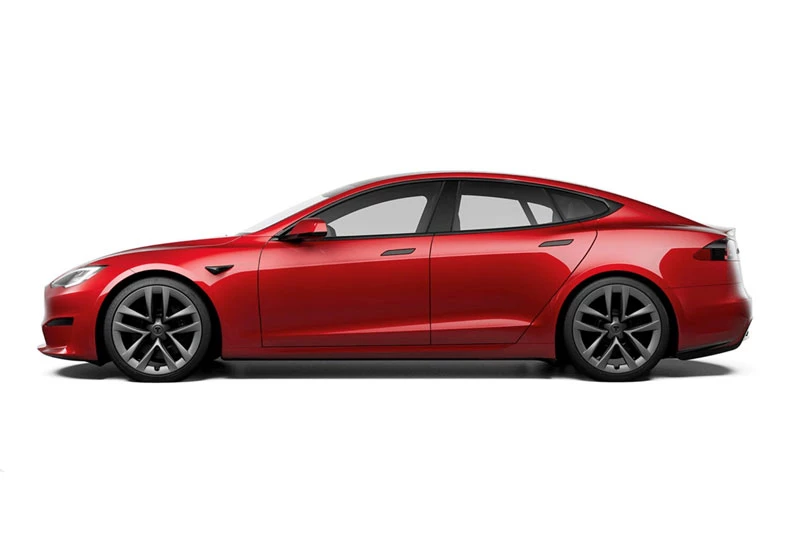 2. Tesla Model S Plaid (công suất tối đa: 1.020 mã lực).