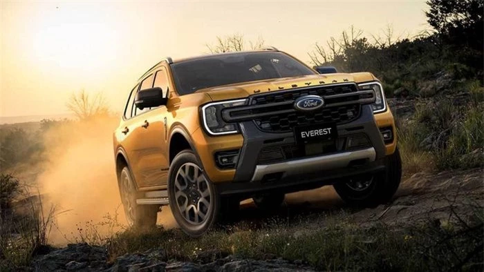 Ford Everest Wildtrak lần đầu tiên được hãng xe Mỹ giới thiệu tại New Zealand vào tháng 1/2023.