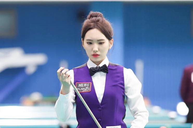 Nhan sắc tựa thiên thần của nữ cơ thủ Hàn Quốc dự giải Hollywood Asia Super Cup 2023