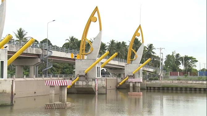 Các Cống ngăn mặn được đầu tư thời gian qua ở các tỉnh ĐBSCL 