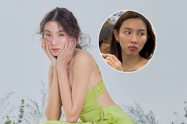 Thùy Tiên gây 'sốt' với 1001 biểu cảm khi hóng chuyện, dân mạng: 'Hoa hậu hòa bình dữ chưa?'