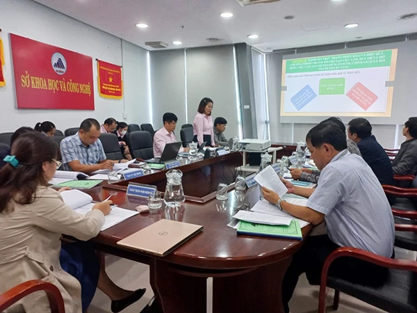 Sở KH&CN Đà Nẵng tổ chức nghiệm thu nhiệm vụ KH&CN cấp cơ sở