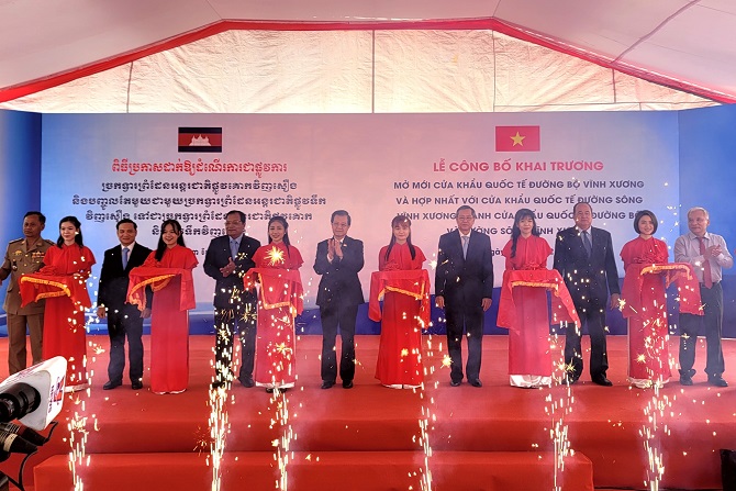 An Giang: Mở cửa khẩu quốc tế Vĩnh Xương