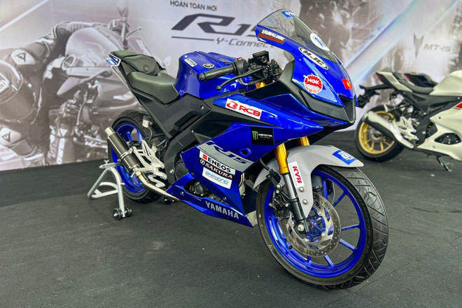 Chi tiết Yamaha YZF-R15 phiên bản xe đua tại Việt Nam