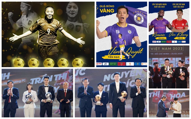 Gala trao giải Quả bóng vàng Việt Nam 2022