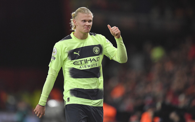 Erling Haaland đi vào lịch sử của Man City