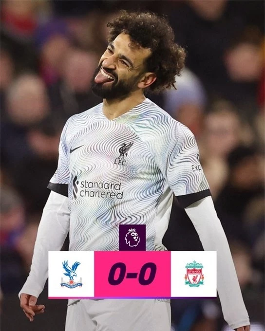 Liverpool tiếp tục gây thất vọng khi để hòa Crystal Palace - Ảnh 1.