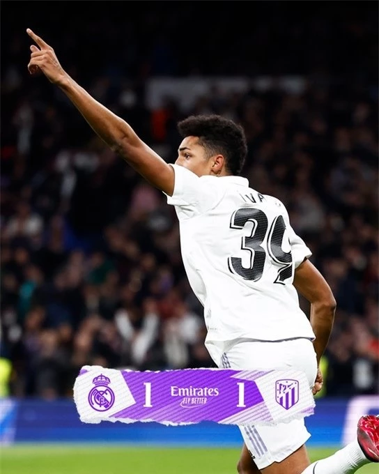 Real Madrid thóat thua trong trận derby với Atletico Madrid - Ảnh 1.