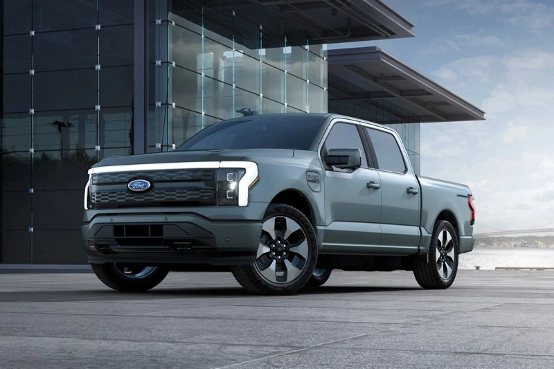 7. Ford F-150 Lightning.