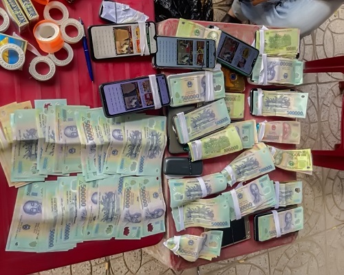 Điểm đánh bạc trá hình tại quán cà phê ở Vĩnh Long