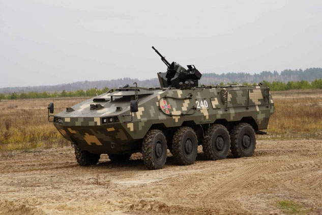 Thiết giáp BTR-60М mới của Ukraine lần đầu xuất hiện trên chiến trường