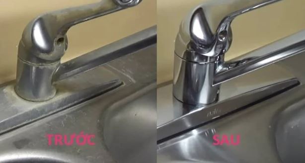 Vòi inox bị ố vàng, rỉ sét áp dụng 6 mẹo này giúp vòi sạch nhanh chóng