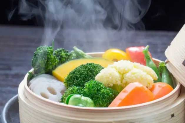 Một số lợi ích của việc hấp rau củ