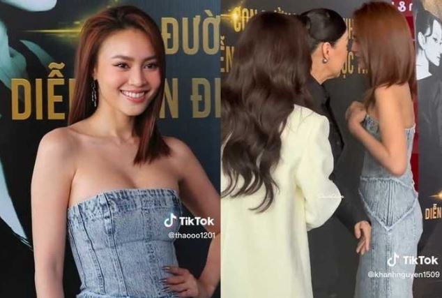 Lan Ngọc, Miu Lê chật vật che chắn vòng 1 trước hàng trăm người