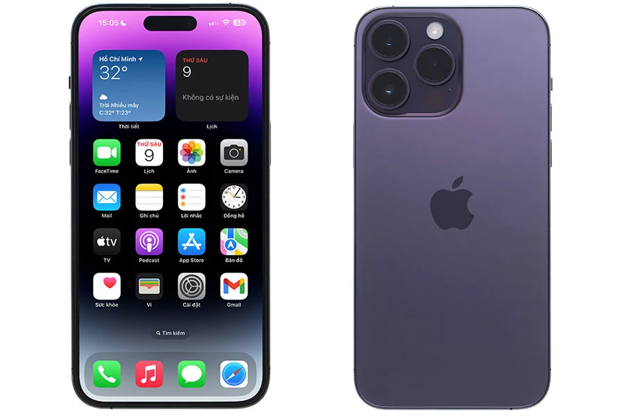 3. iPhone 14 Pro Max (chiếm 1,7% thị phần smartphone toàn cầu).