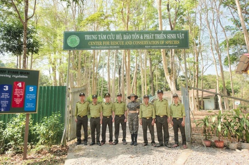 Bella Vũ luôn tích cực trong các hoạt động môi trường