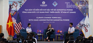 USAID hỗ trợ Đồng bằng sông Cửu Long ứng phó biến đổi khí hậu