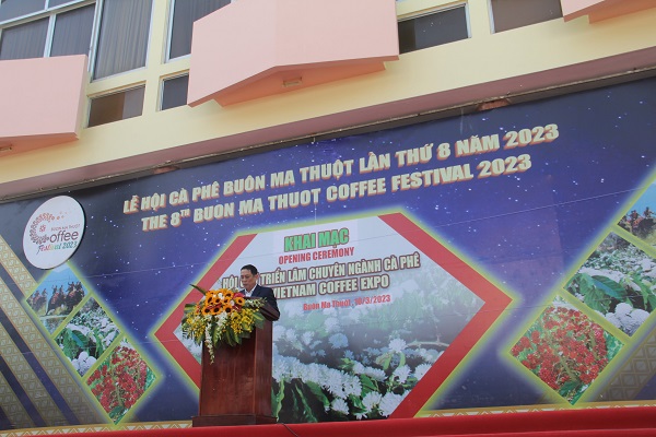 Khai mạc hội chợ triển lãm chuyên ngành cà phê năm 2023