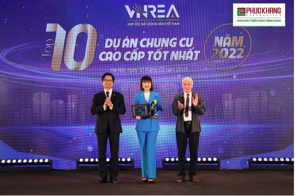 Diamond Lotus Riverside đạt “Top 10 dự án chung cư cao cấp tốt nhất năm 2022”: Sức hút của công trình xanh thân thiện và tiện nghi
