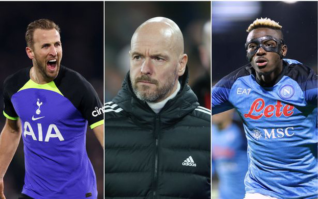 Man Utd xác định 9 mục tiêu chuyển nhượng hè 2023