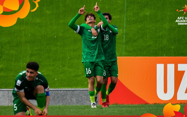 U20 Iraq và U20 Uzbekistan thẳng tiến vào bán kết U20 châu Á 2023